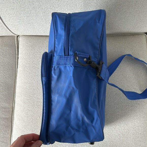 Trafalgar 1980s Vintage Retro Tote Crossbody Shoulder Bag Rainbow Travel Carryon - Picture 6 of 11